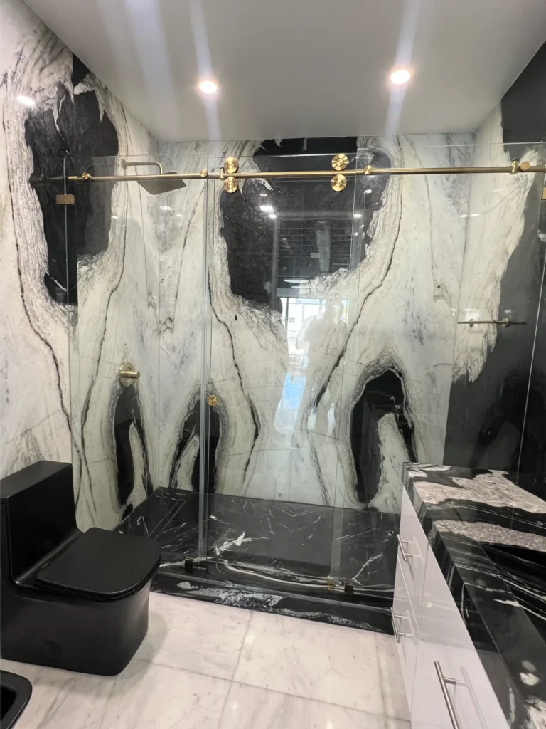 glass shower cubicles