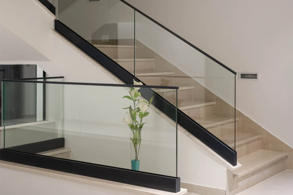 glass railings